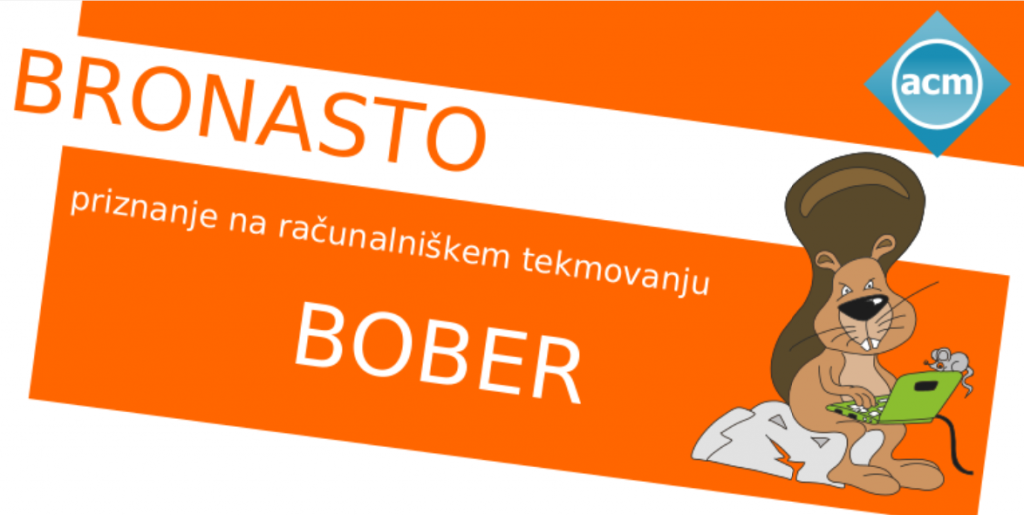 Uradni rezultati tekmovanja BOBER